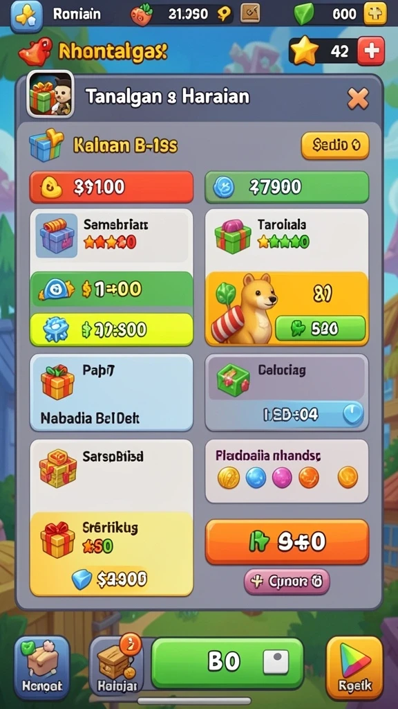 8svip - Tampilan antarmuka pengguna yang menarik.