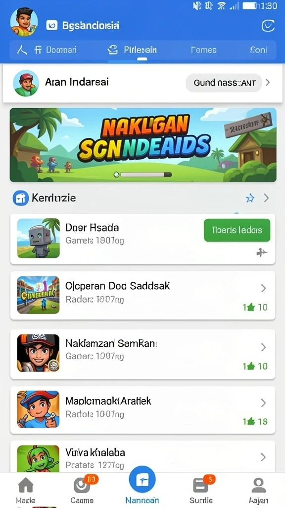agam66 - Tampilan antarmuka AGAM66 yang ramah pengguna.