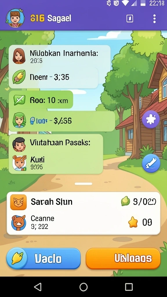 gamerp - Tampilan antarmuka yang menarik dan mudah dipahami.
