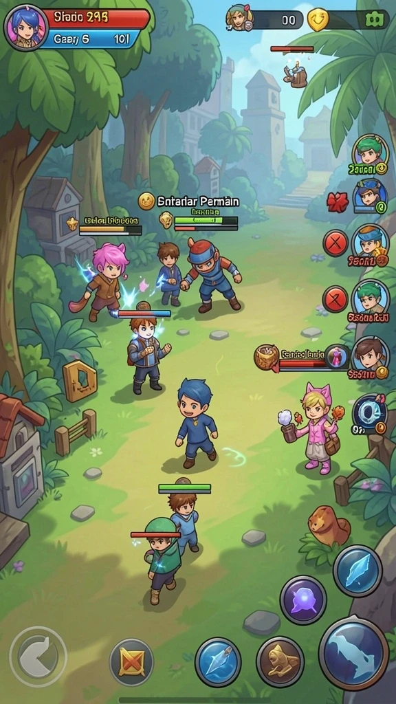 king88 - Screenshot menunjukkan berbagai mode permainan yang tersedia.