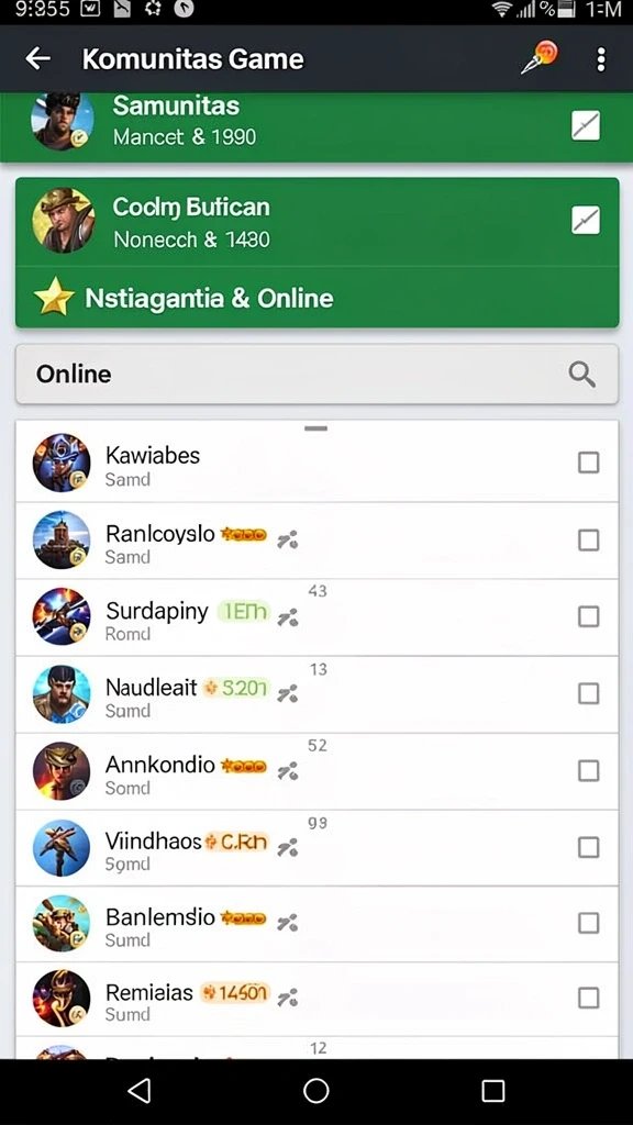 monte77 - Screenshot menampilkan antarmuka yang mudah digunakan.