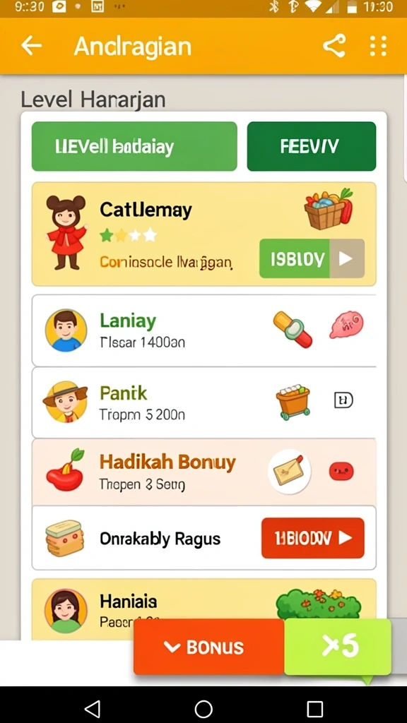 rejekipop - Fitur leaderboard untuk bersaing dengan teman.