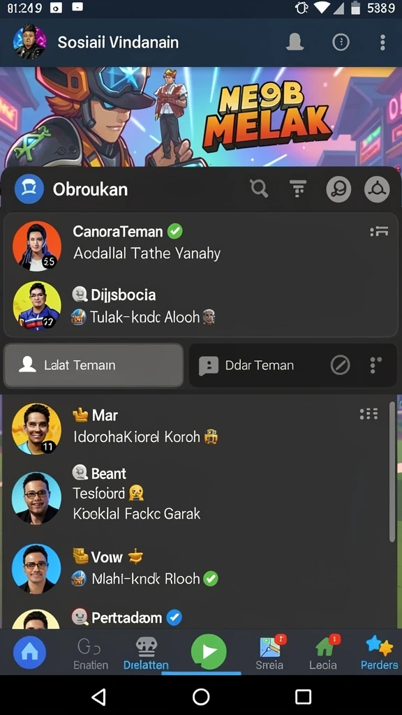 sobatgaming - Komunitas aktif yang selalu mendukung pemain baru.