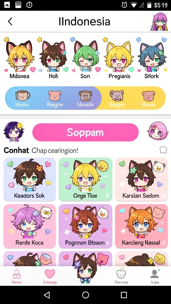 sumo777 - Screenshot menunjukkan karakter sedang bertarung di arena.